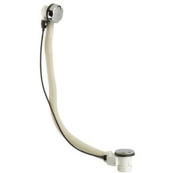 Bristan Chrome Round Pop Up Bath Waste with Overflow
