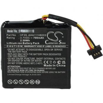 VH-BW Nachschub für TomTom VF3S – 700 mAh Lithium‑Ion