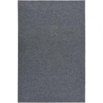 Alfombra de pasillo recoge polvo 100x150 cm marrón