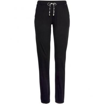 Lascana Schlafhose in Schwarz für Damen
