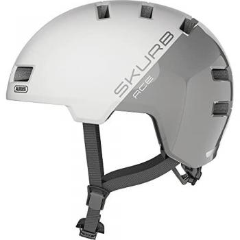 Fahrradhelm ABUS SKURB ACE M 55-59 cm silber