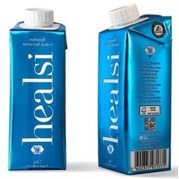 Água Natural HEALSI Azul 0,25L