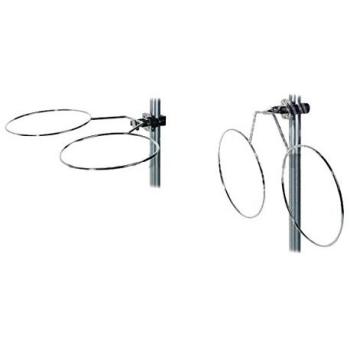 Parabordo Doppio Oscillante Inox 210 mm