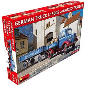 MiniArt 1:35 Lkw L1500S mit Anhänger
