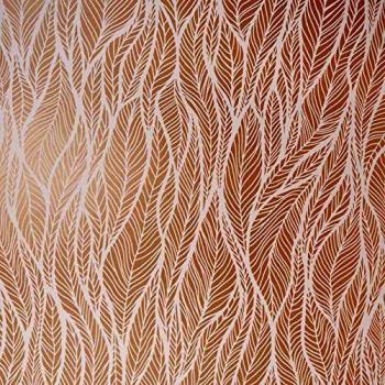 Holden Mora Wallpaper in Dusky Pink and Rose Gold
