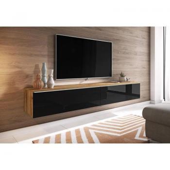Meuble TV Design Wotan Noir