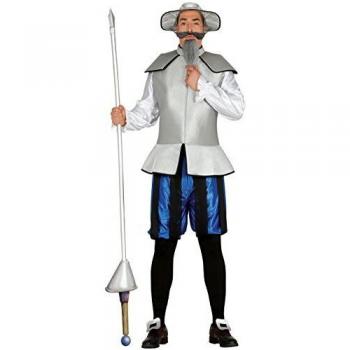 Disfraz de caballero errante adulto, talla 52-54