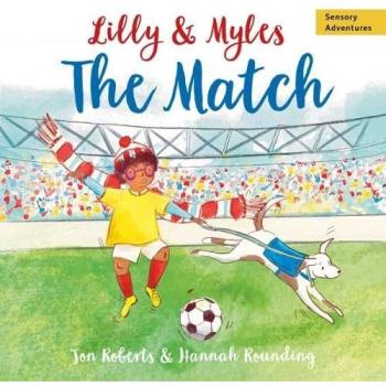 Jon Roberts Lilly & Myles: The Match Paperback Book in White
