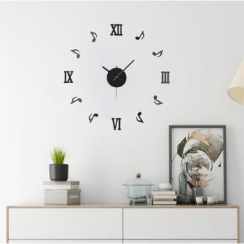 Contemporary 3D Wall Clock Decor