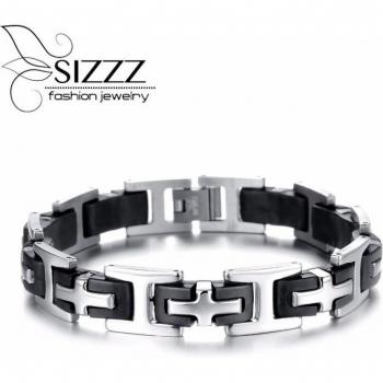 Parfait Duo 21 cm Bracelets & Joncs Larges – Inox