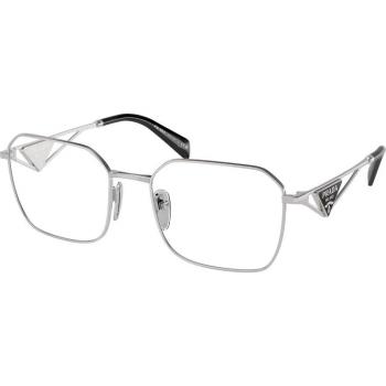 Occhiali da Vista Geometrici Argento Prada PR A51V 1BC1O1 55mm