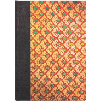 Libreta Las Olas (volumen 3) Midi 130 × 180 Rayada Paperblanks Rojo.
