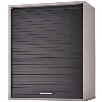 Atai 72” Tall Kitchen Pantry Cabinet in Black Aluminum