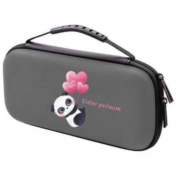 Gris Taperso Pochette Switch Lite – Design panda ballon à personnaliser