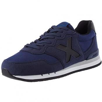 Chaussures Munich Dash Bleu Foncé et Blanc