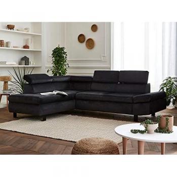 Lisa Design Ecksofa Nairobi mit Kopfstützen