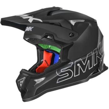 Casco Moto Cross SMK Allterra MX Nero Opaco XL