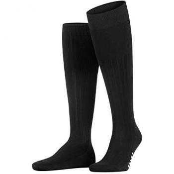 Falke Milano Men's Black Knee-High Socks