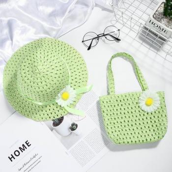 Bolso de mano con flores