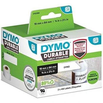 Étiquettes DYMO pour imprimante LabelWriter 19 x 64 mm