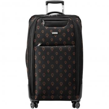 Stratic P‑A‑Y‑L Koffer 83 cm, Volumen 91 L – Schwarz/Cognac