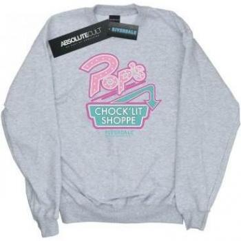 Riverdale White Mens Pop Logo Pullover