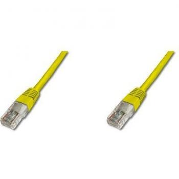 Cable de Red UTP CAT6 1M DIGITUS Amarillo