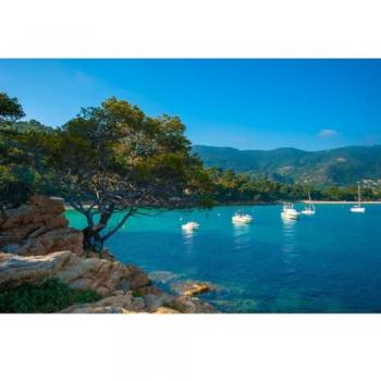 Art Crique du Lavandou 45x65 cm – Tableau en toile CEANOTHE