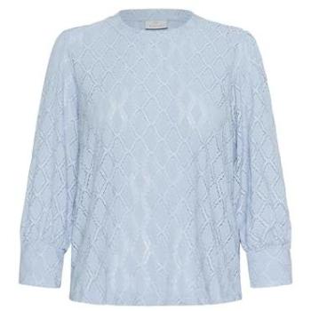 Soft Blue Lace Chamblay Shirt – KAFFE Women L