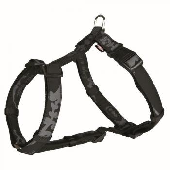 Harnais Modern Art H King of Dogs Élégance XS-S: 30-40 cm/10 mm, noir