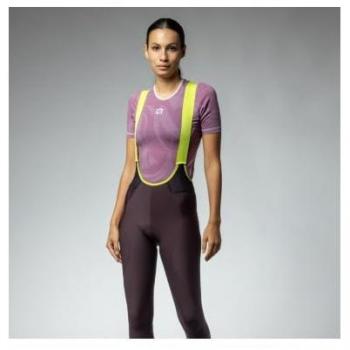 Salopette Alé PR.E Master 2.0 3/4 marrone donna