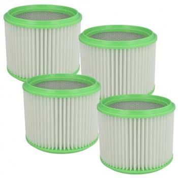 VHBW Green/White 4x Vacuum Cartridge – Compatible with Makita 83203 BJA & VC Series