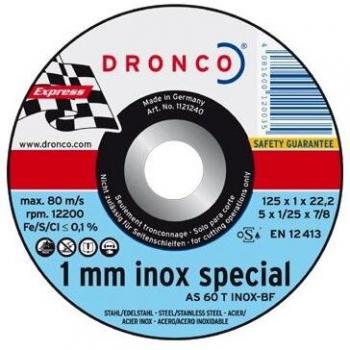 ARAS60TINOX 125‑Pack: 10× Osborn 6900852100 Trennscheibe, 1200 W, 240 V