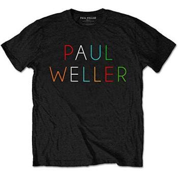 L‑Size Paul Weller Multi‑Colour Logo T‑Shirt (Black)