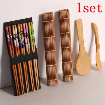 Kit Pro Sushi en Bambou 14 Parts – Offre Exclusive