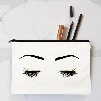Chic Lashes Cosmetic Pouch