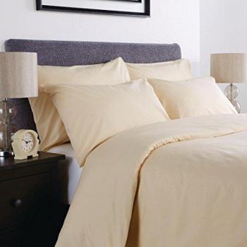 Mitre Comfort Oatmeal King Percale Bed Sheet