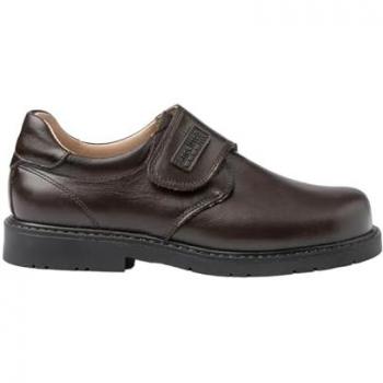 Angelitos Sapatos 435 Colegial Marrón para Meninos