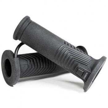 Poignées Chauffantes HG‑17 KOSO Noir L=120 mm