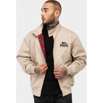 Lonsdale Giacca Classic Tartan S in Beige e Nero