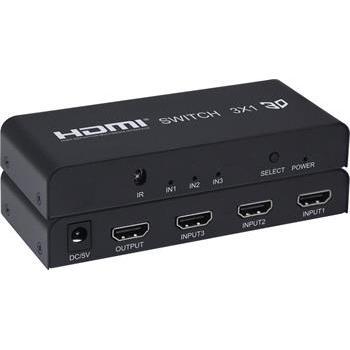 Kit Switch HDMI 3:1 PremiumCord Kovov½ per casa