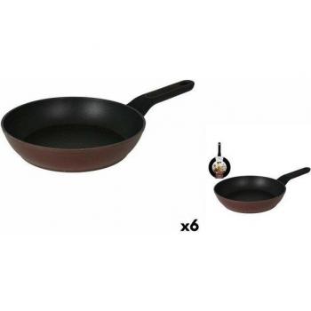 Lot de 6 poêles Quttin Sahara Marron 37x19 cm