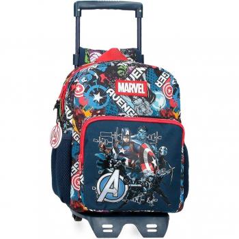 Bolsillo Escolar Marvel Legends con Bolsa Lateral y Rodilleras de 28 cm
