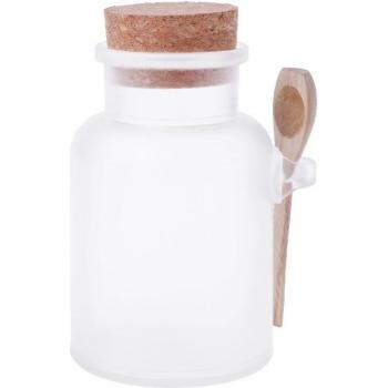 Bouteille givrée pour sel de bain