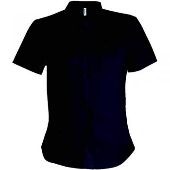 Kariban Popeline Damenhemde 4XL – Blaue Variante