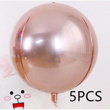 Set de 5 Globos 22″ 4D para Decoración de Eventos