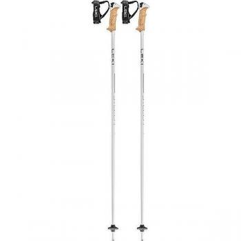 Bastoncini da sci Leki Stella S 115 cm bianchi e argento per donna