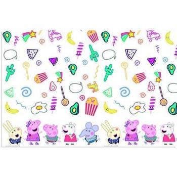 Tovaglia di Plastica Peppa Pig 120x180 cm