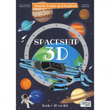 3D spaceship. Travel, learn and explore