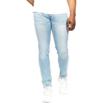 Crosshatch Herren Buraca Slim Jeans in Blau